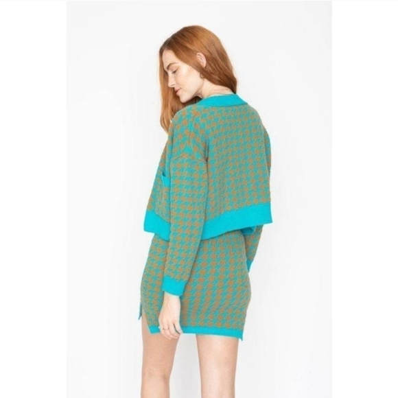 Callahan Tash Mini Skirt in Amber Glow Size Large - Picture 1 of 6